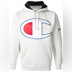 Supreme Champion Satin Logo Hoodie
Ash Grey